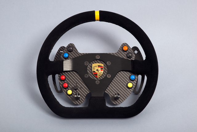 Porsche GT3R steering wheel replica